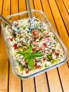 Mehr über den Artikel erfahren Schneller Bulgursalat