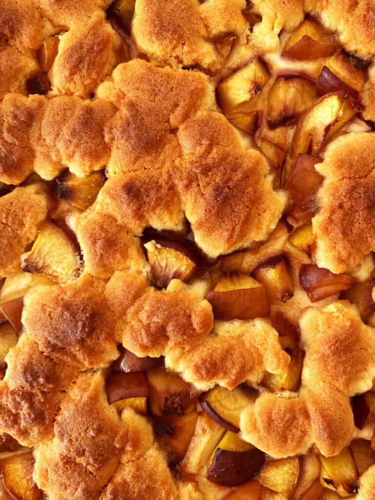 Pfirsich Schmand Kuchen