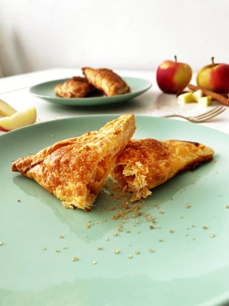 Einfache Apfeltaschen