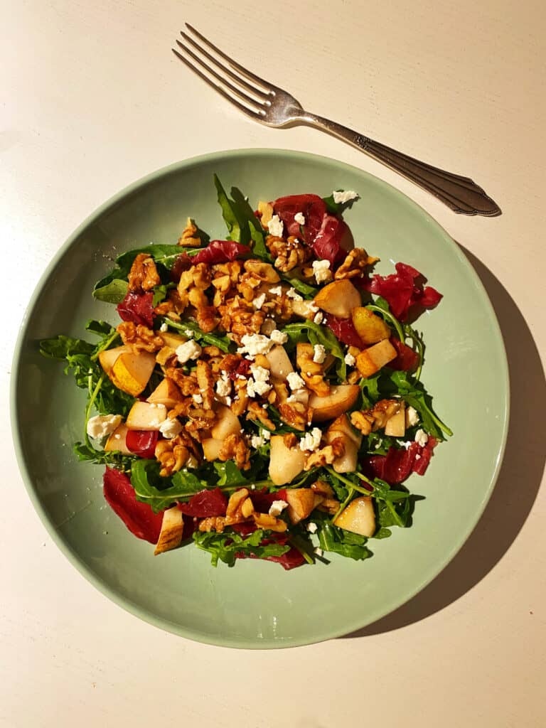 Rucolasalat mit Bresaola - inthekitchenwithsina.de