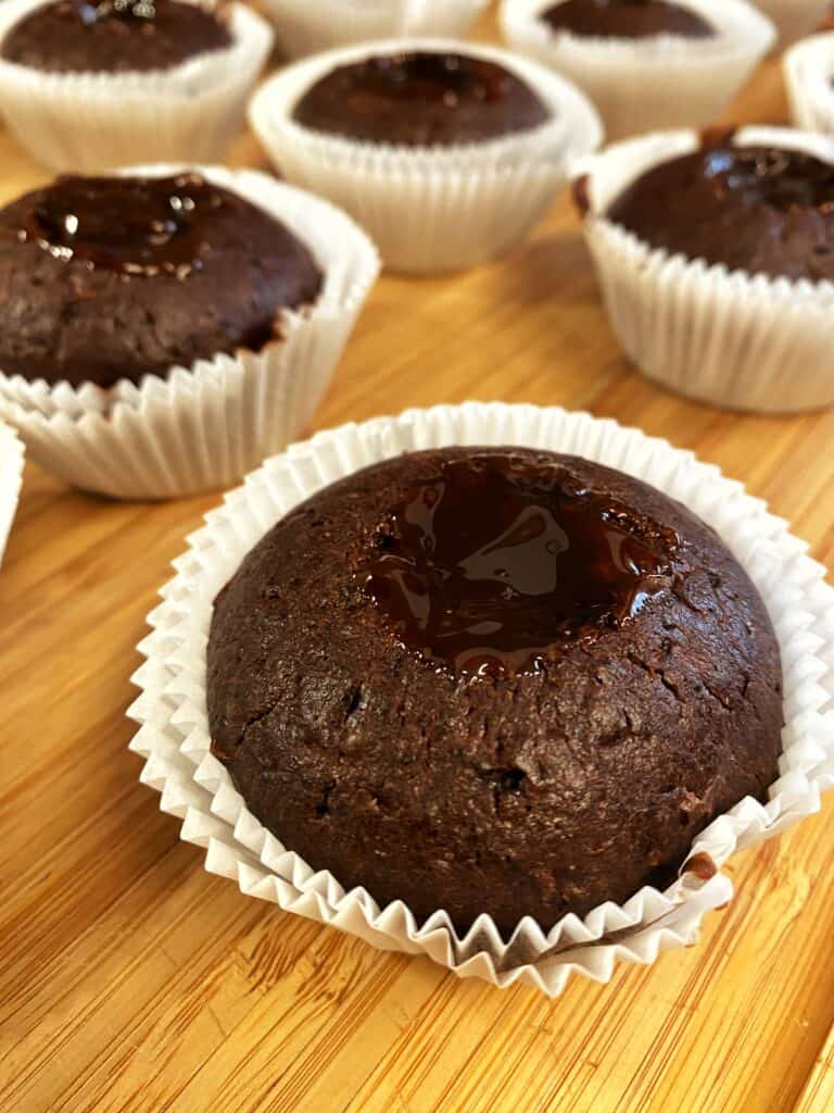 Schokomuffin mit Füllung