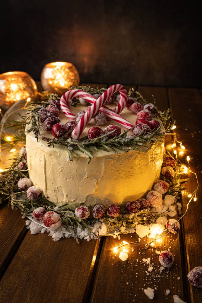 Cranberrytorte