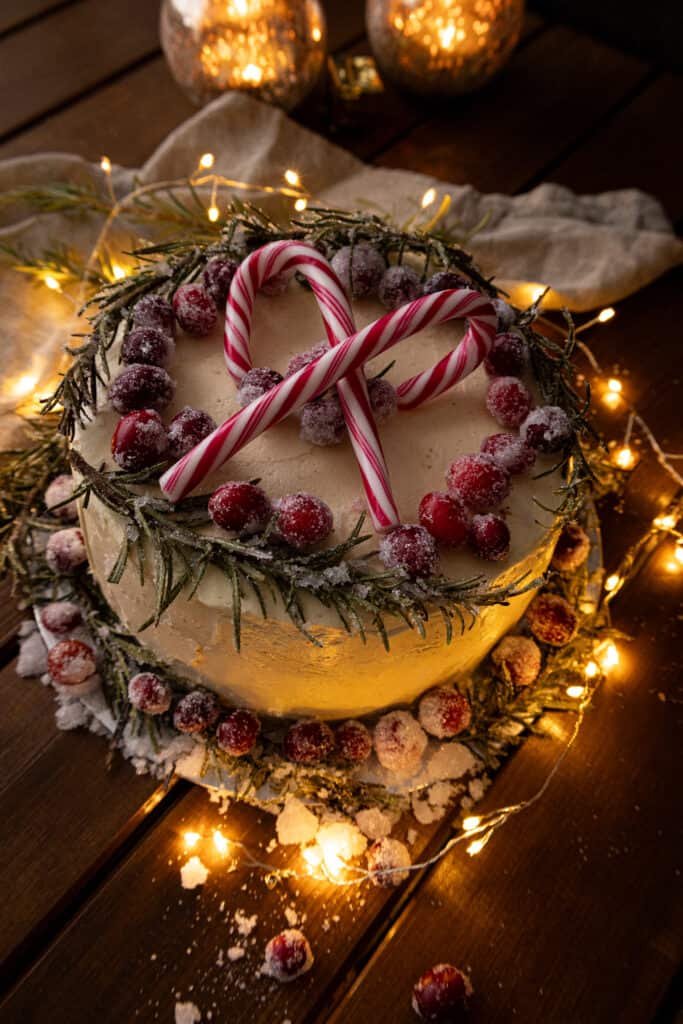 Cranberrytorte