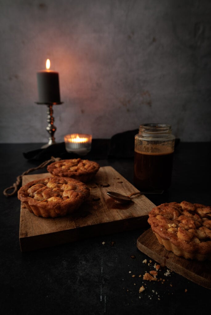 Apfel-Karamell-Tartelettes