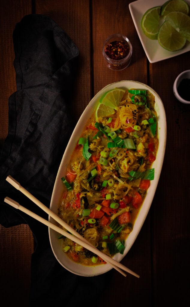 Currysuppe mit Gemüse