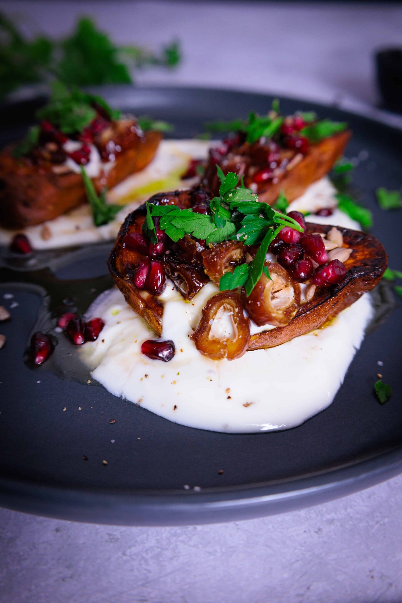 Süßkartoffeln aus dem Backofen - inthekitchenwithsina.de