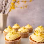 Rübli Cupcakes mit Frischkäse-Frosting