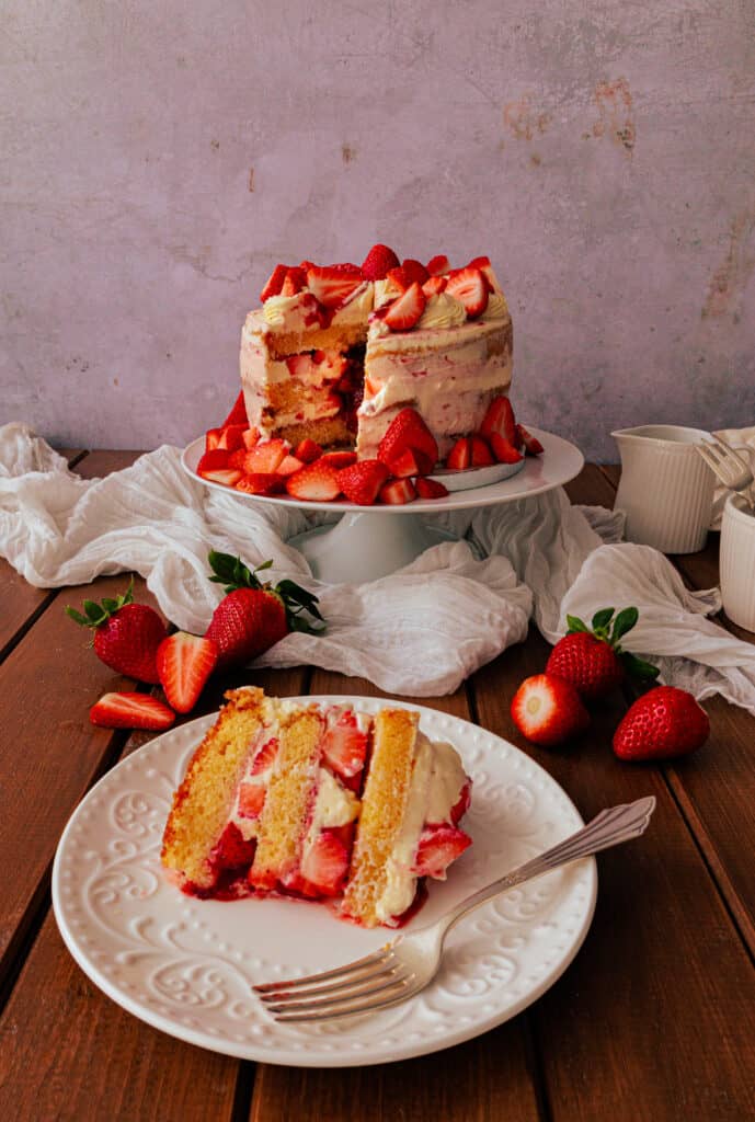 Erdbeer-Mascarpone-Torte