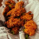 Hähnchen Nuggets mit Tortilla Chips Panade