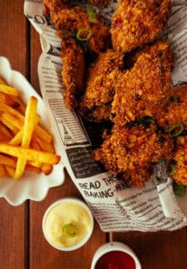 Mehr über den Artikel erfahren Hähnchen Nuggets mit Tortilla Chips Panade