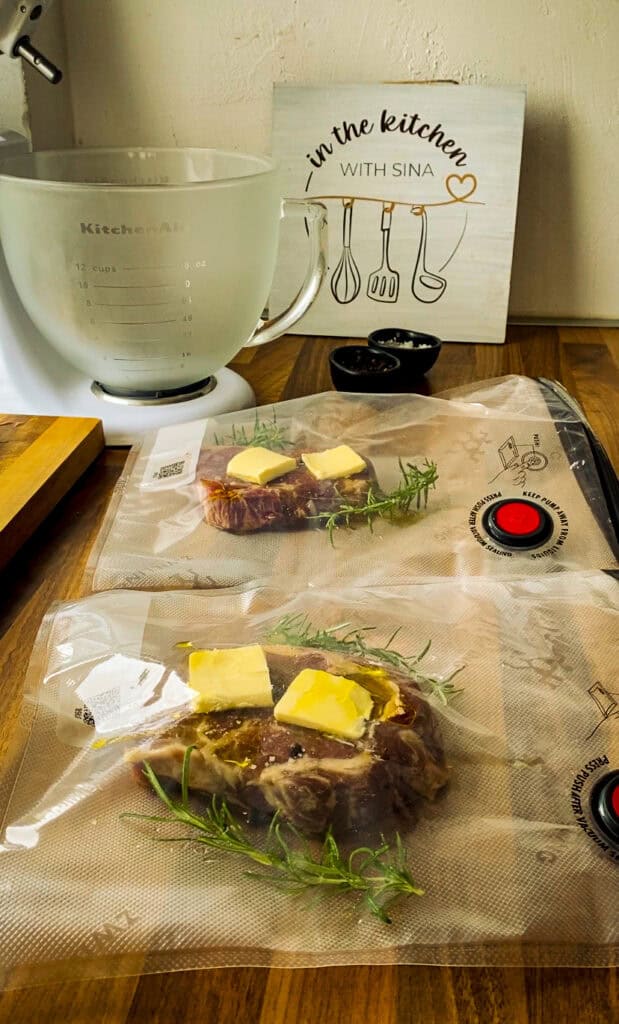 Rib-Eye-Steak / Entrecôte (Sous-Vide-Garmethode)