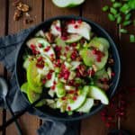 Apfel-Sellerie-Fenchel-Granatapfel-Salat