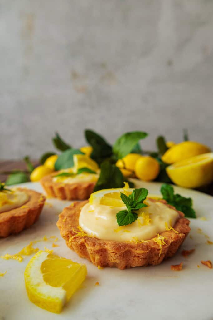 Zitronen Tartelettes