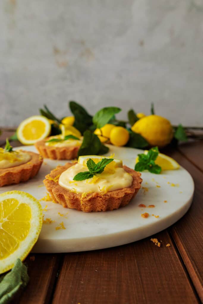 Zitronen Tartelettes