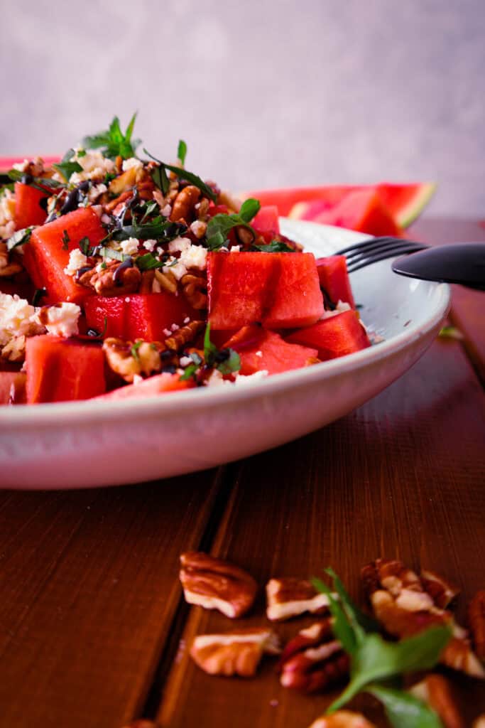 Wassermelone-Feta-Salat