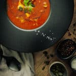 Geröstete Tomatensuppe