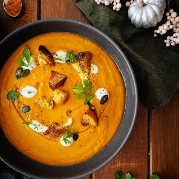 Kürbiscremesuppe
