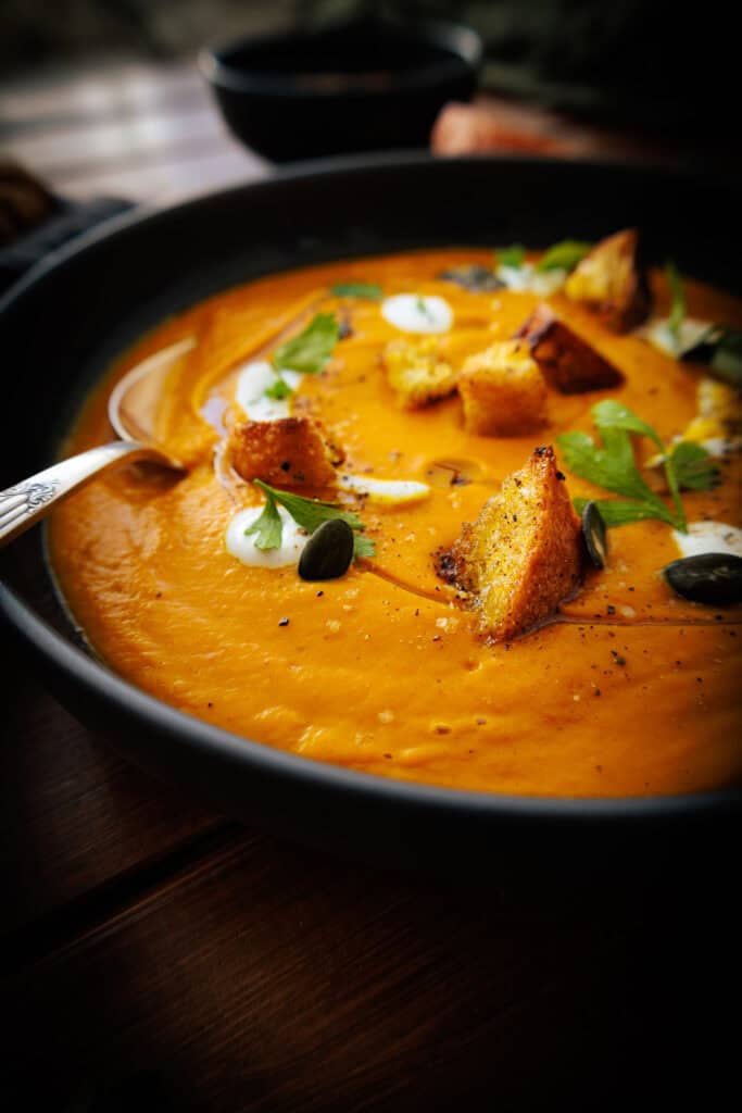 Kürbiscremesuppe