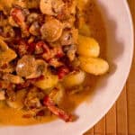 Gnocchi in Pilzrahmsoße