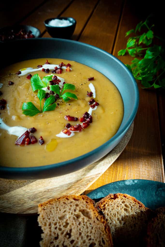 Cremige Kartoffel-Lauch-Suppe