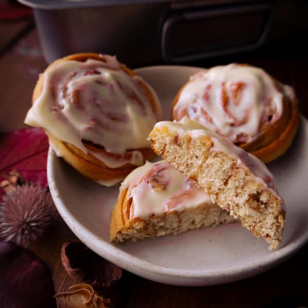 Zimtschnecken mit Pecannüssen