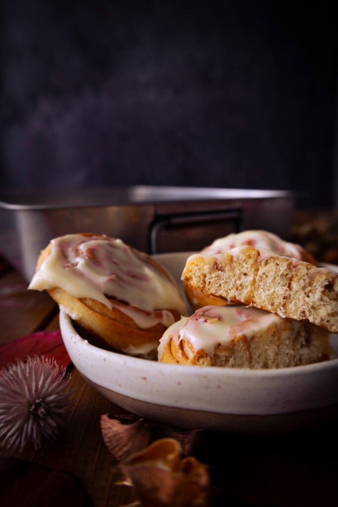Zimtschnecken mit Pecannüssen