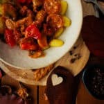 Gnocchis mit Salsiccia, Sahnesoße frischen Tomaten & Pilzen