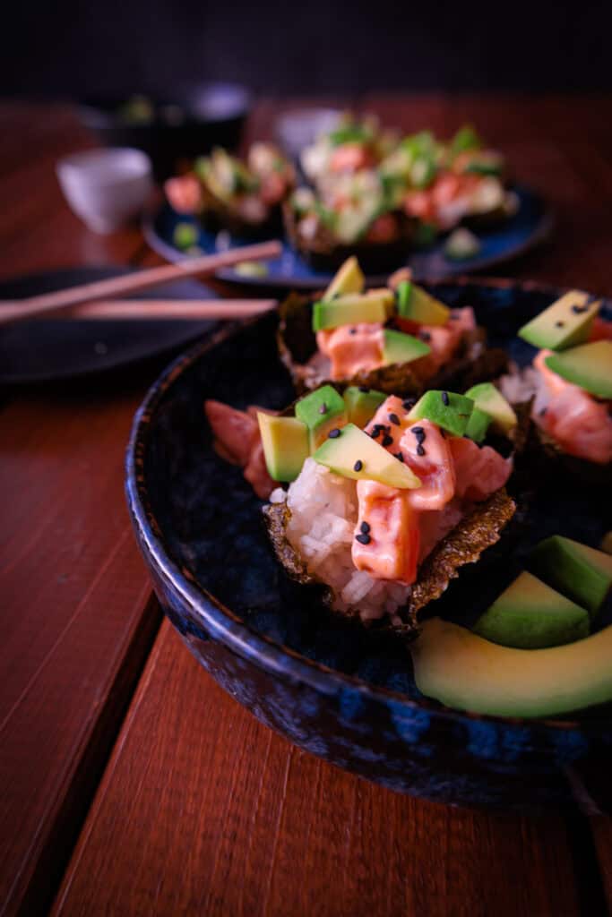 Sushi-Häppchen