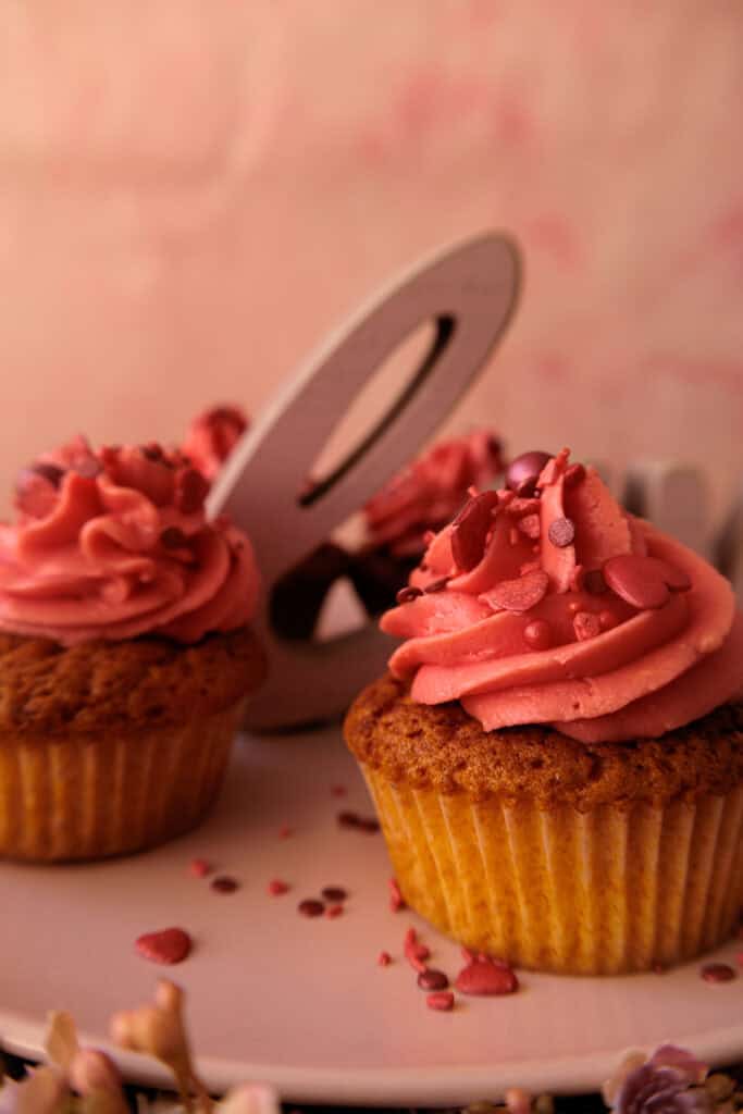 Valentinstags-Cupcakes