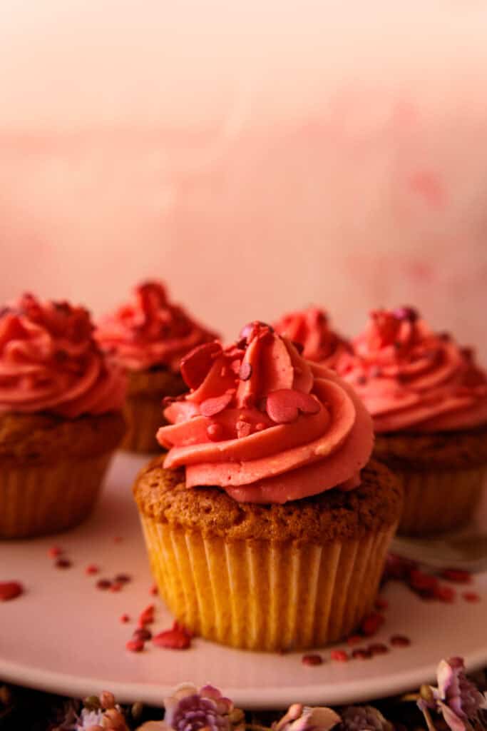Valentinstags-Cupcakes