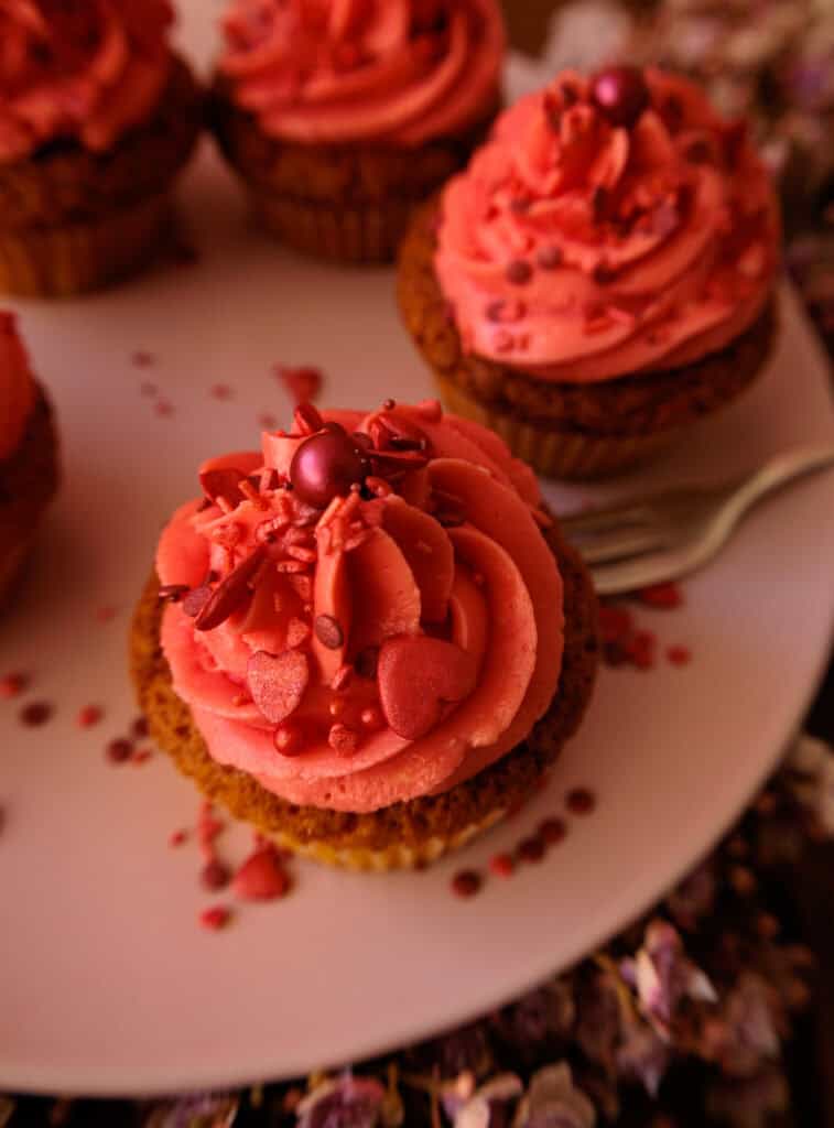 Valentinstags-Cupcakes