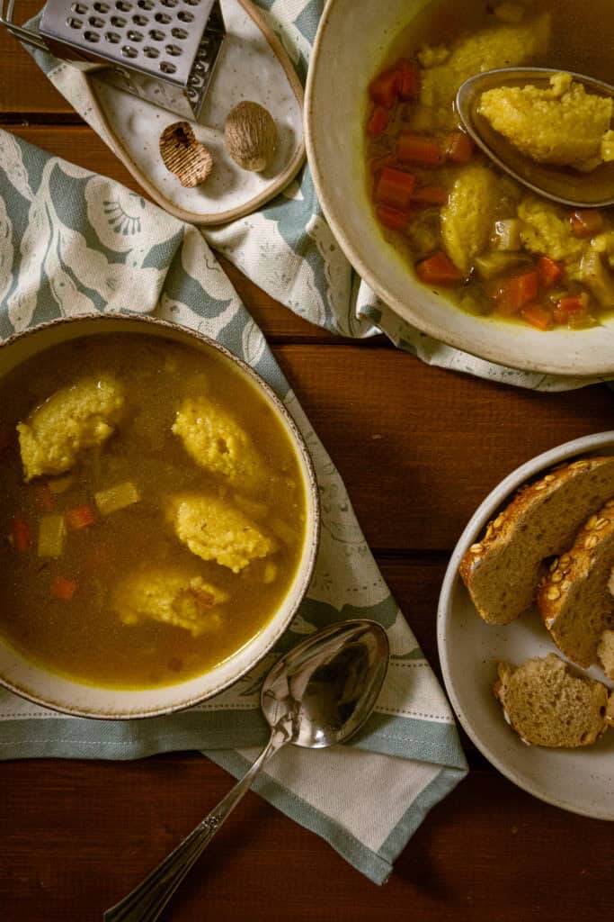 Grießnockerlsuppe