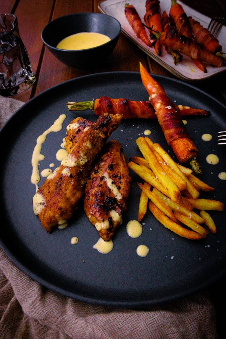 Karotten im Baconmantel - inthekitchenwithsina.de