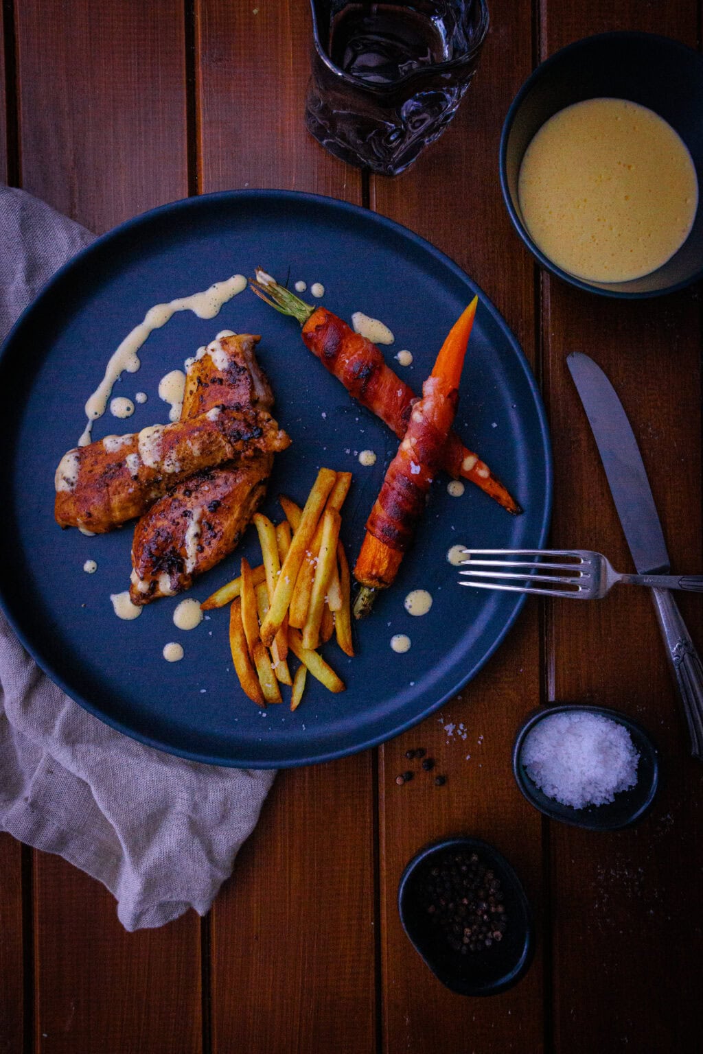 Karotten im Baconmantel - inthekitchenwithsina.de