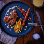 Karotten im Baconmantel
