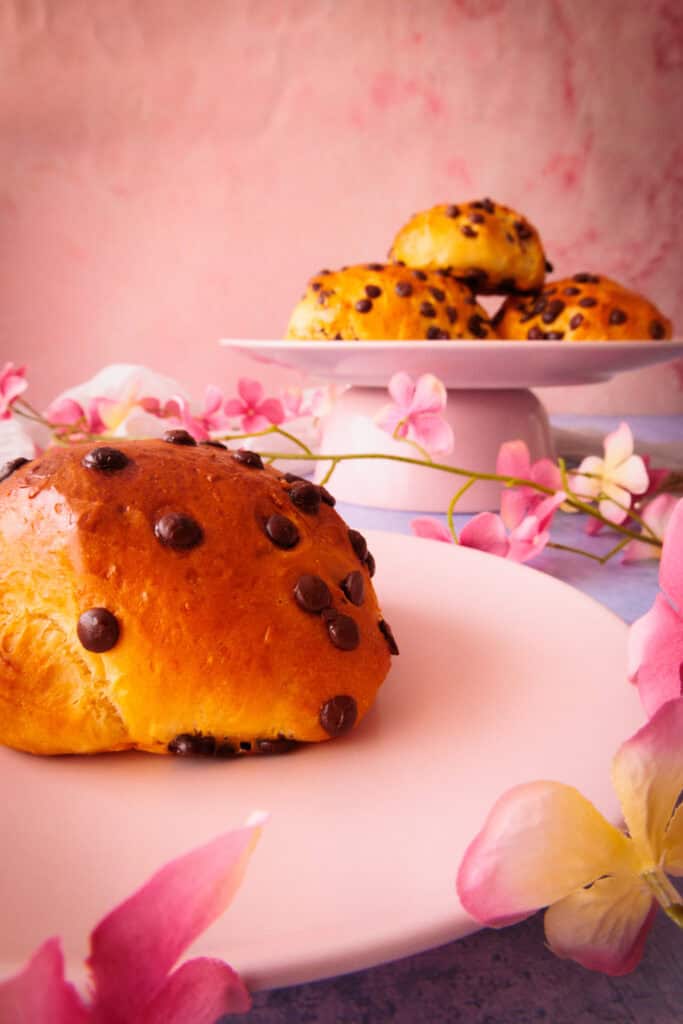 Fluffige Schokobrötchen