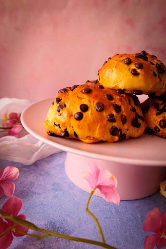 Fluffige Schokobrötchen