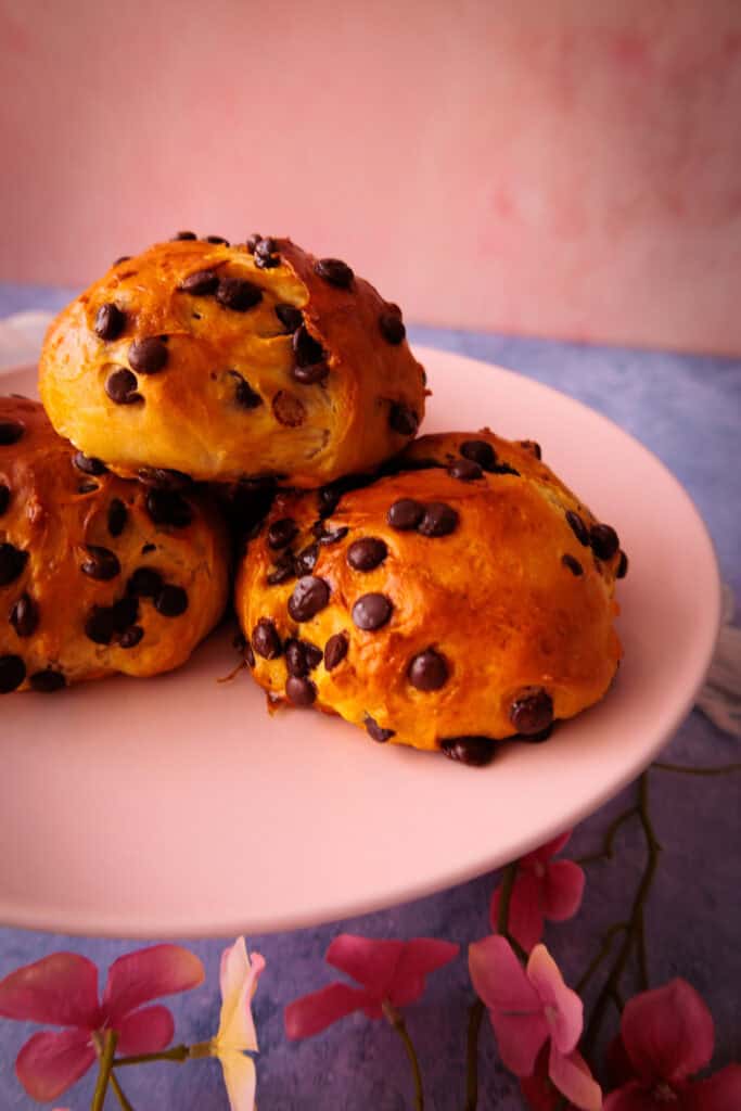 Fluffige Schokobrötchen