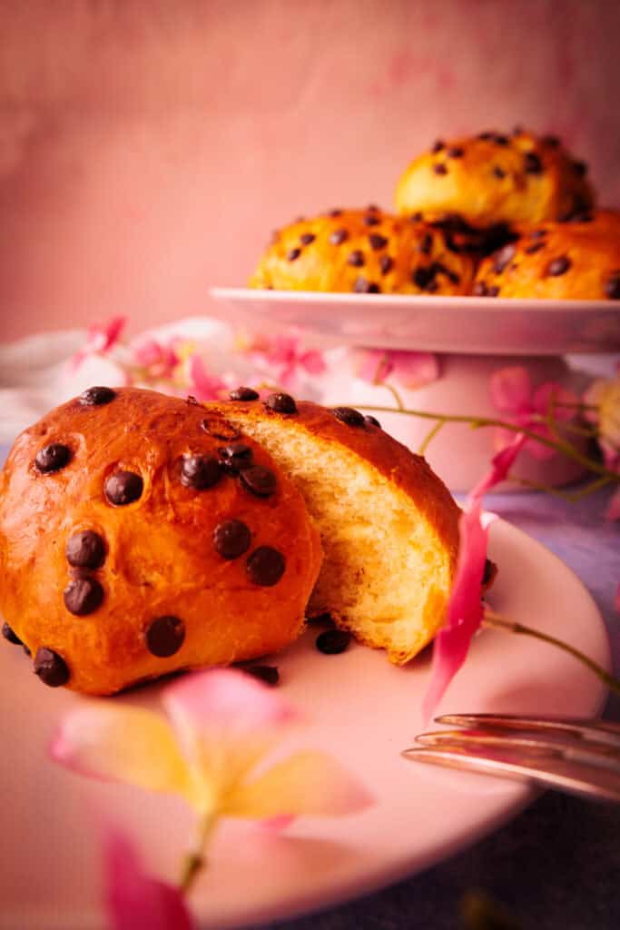 Fluffige Schokobrötchen