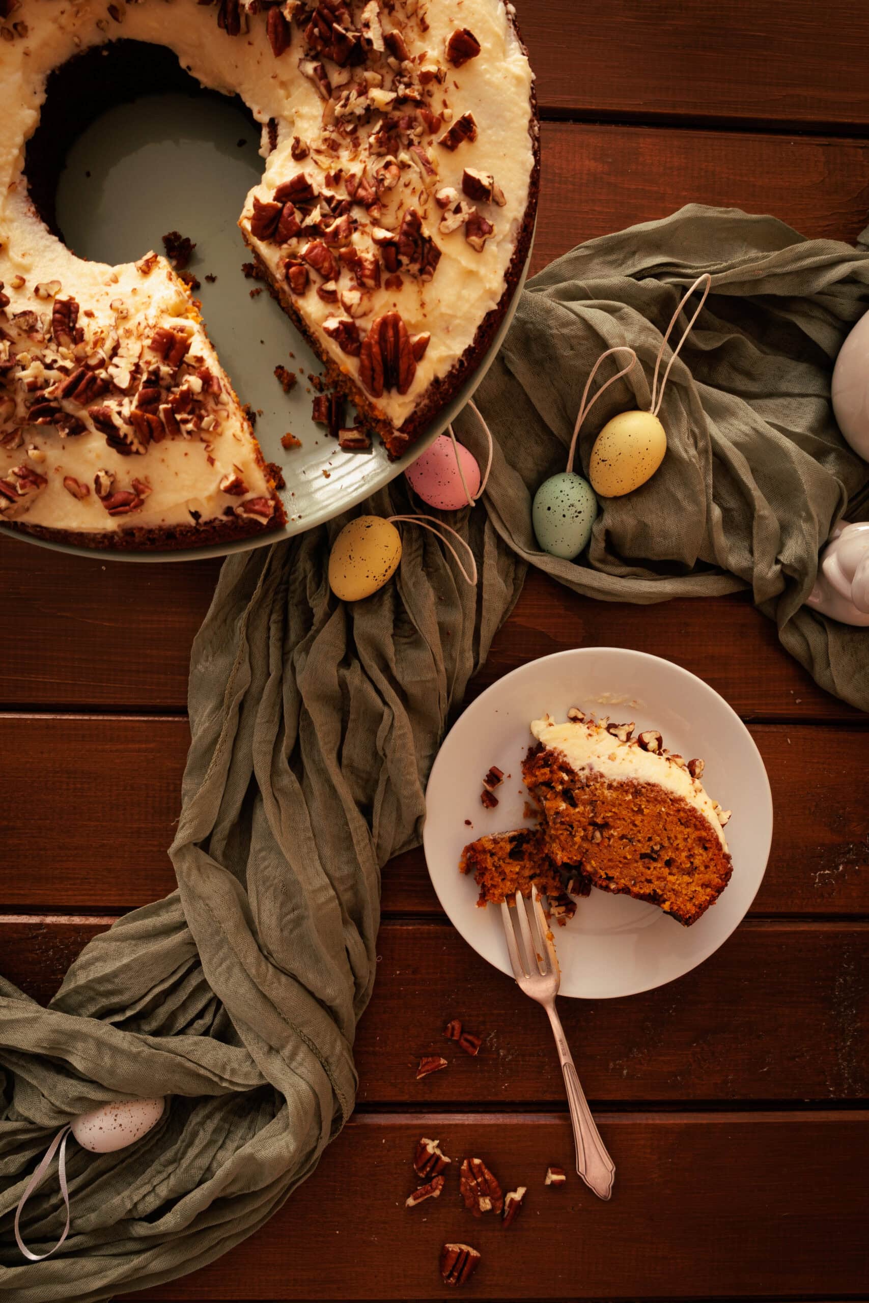 Mehr über den Artikel erfahren Carrot Cake mit Pekannüssen