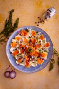 Mehr über den Artikel erfahren Frischkäse-Lachs-Teller