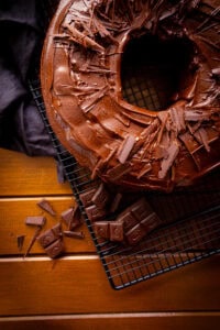 Saftiger Schokoladenkuchen – einfach & schokoladig