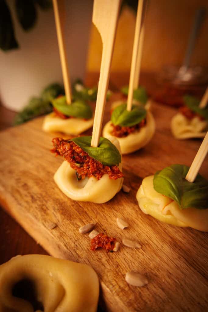 Tortellini-Fingerfood-Spieße