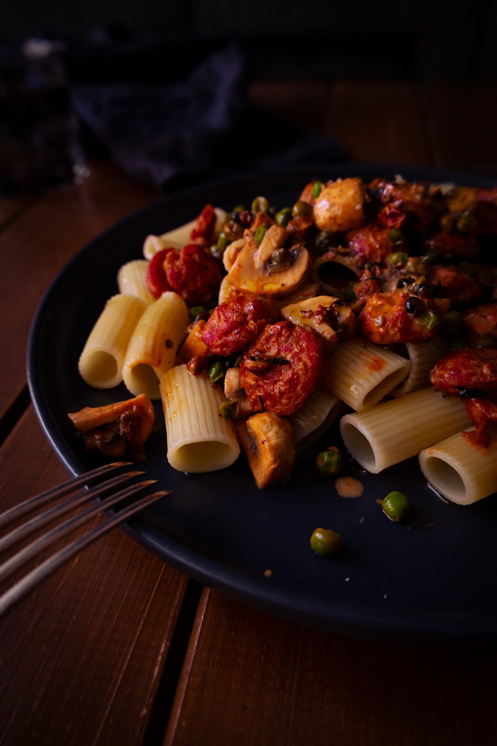 Mehr über den Artikel erfahren Cremige Pasta mit Salsiccia