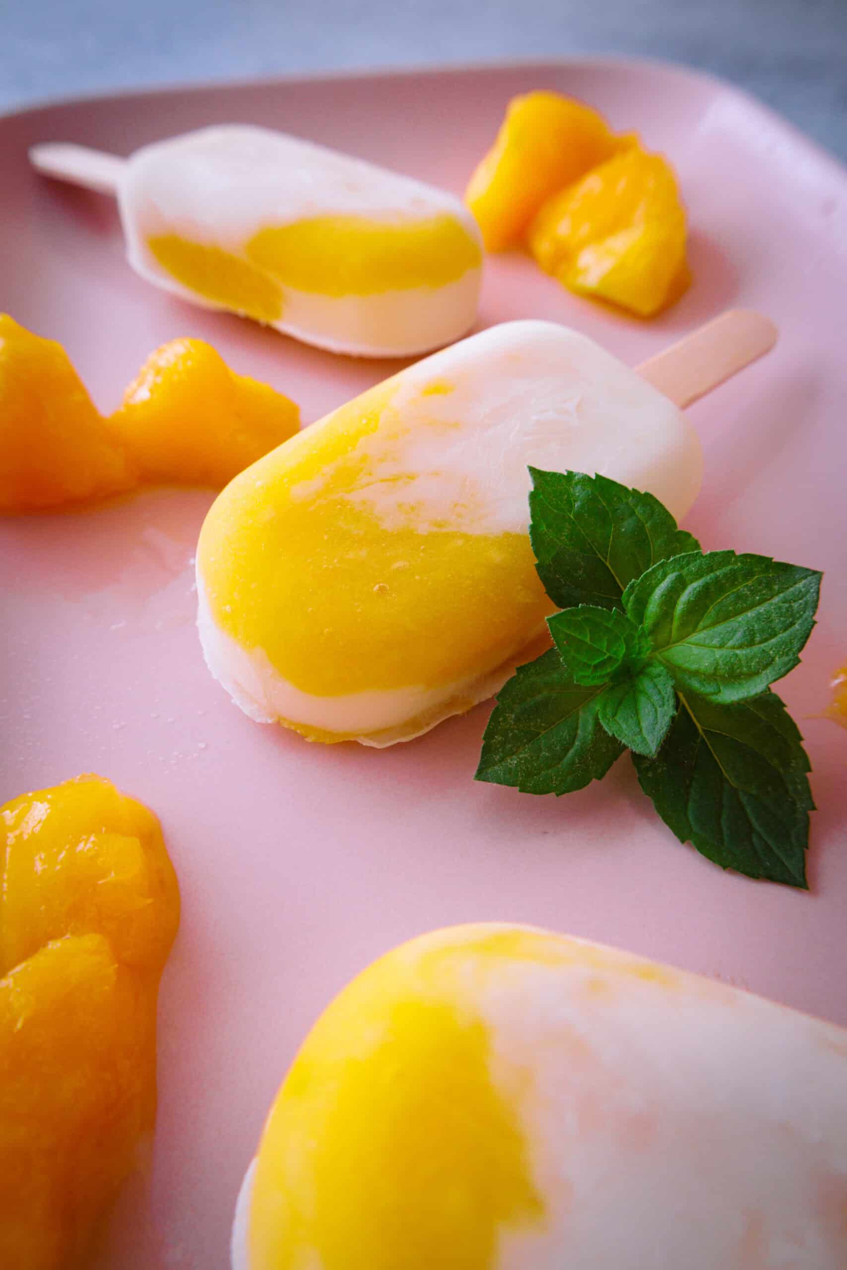 joghurt mango eis am stiel rezept