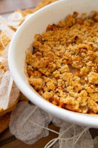 Mehr über den Artikel erfahren Apple Crumble mit Haferflocken – einfach & knusprig