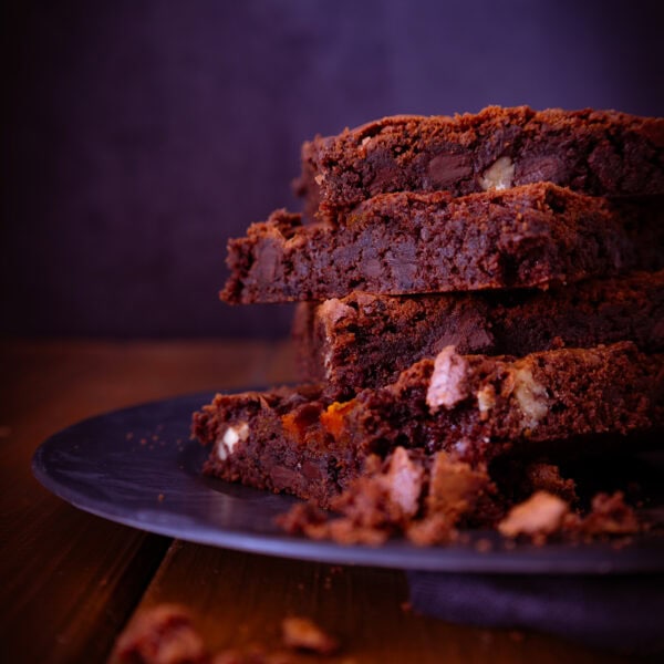 Brownies mit Kürbispüree Herbstedition