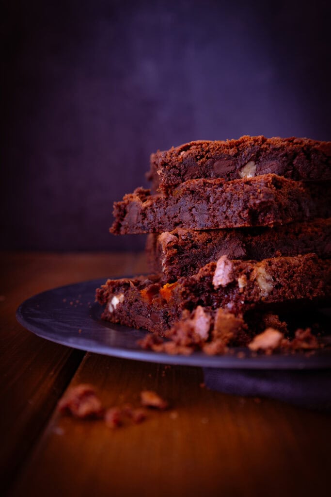 Brownies mit Kürbispüree Herbstedition