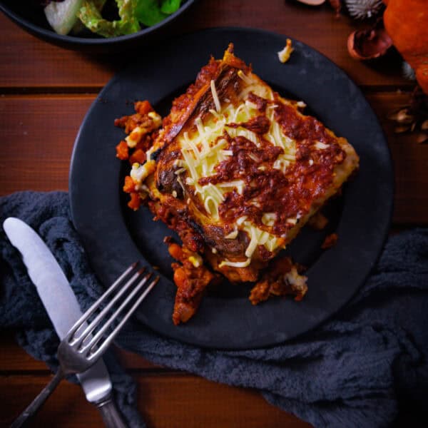 Kürbis-Hackfleisch-Lasagne