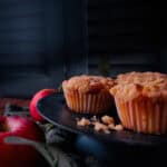 Apfelstreusel Muffins mit Zimt